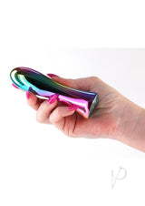 INYA Shimmer Rechargeable Steel Vibrator - Multicolor