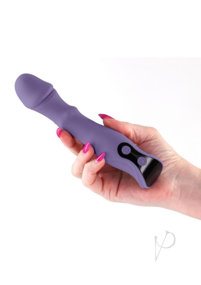 INYA Integra Rechargeable Silicone Multifunction Vibrator - Purple
