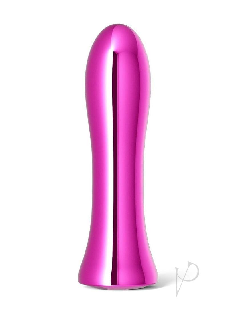 INYA Shimmer Rechargeable Steel Vibrator - Pink