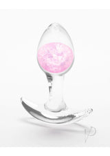 Cosmic Glams Silicone Anal Plug - Small - Pink