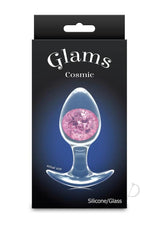 Cosmic Glams Silicone Anal Plug - Medium - Pink
