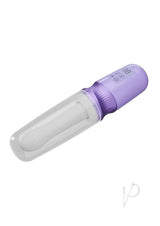 Temptasia violet Vixen Rechargeable Silicone Thrusting Dildo Vibrator with Mount - Purple