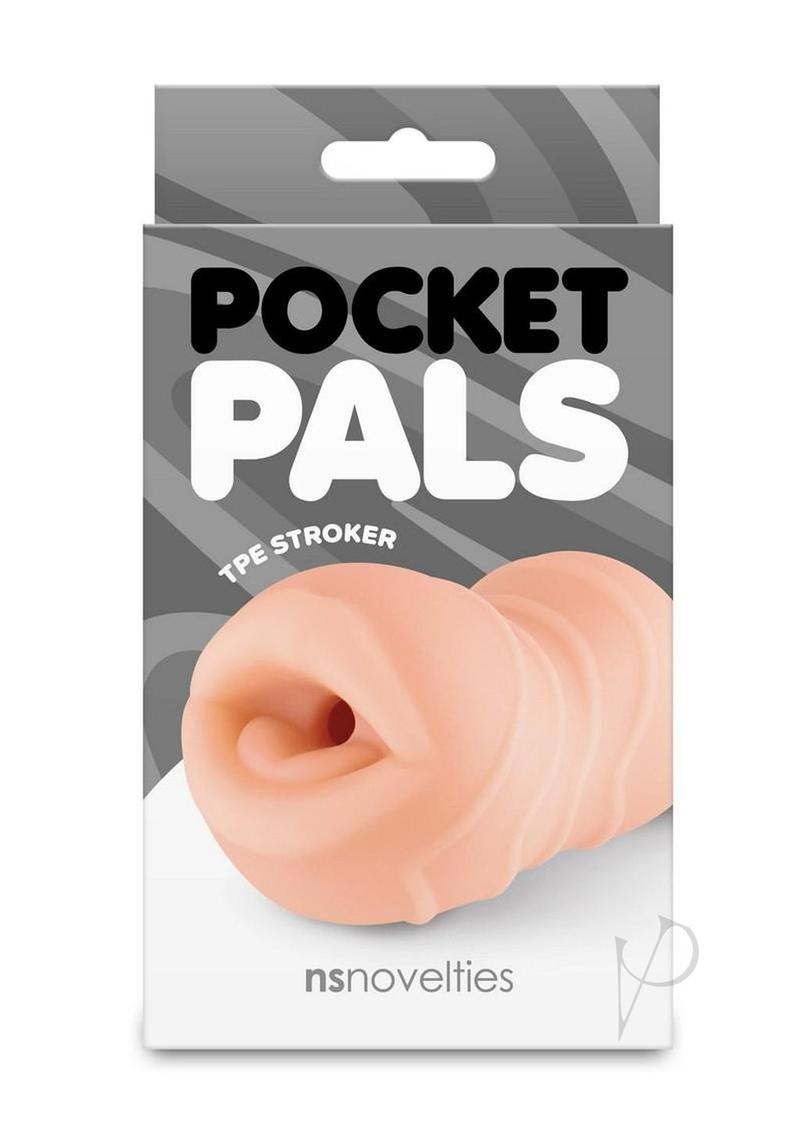 Pocket Pals Stroker - Mouth - Caramel