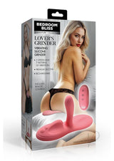 Bedroom Bliss Lover`s Grinder Rechargeable Silicone Grinder with Remote Control - Pink