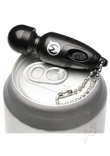 Master Series Thunderstick Mini Vibrating Wand Keychain - Black