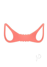 Sex and Mischief Peaches N CreaMe Silicone Cuffs - Large - Orange