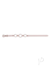 Sex and Mischief Peaches `n CreaMe Ring Day Collar - Rose Gold