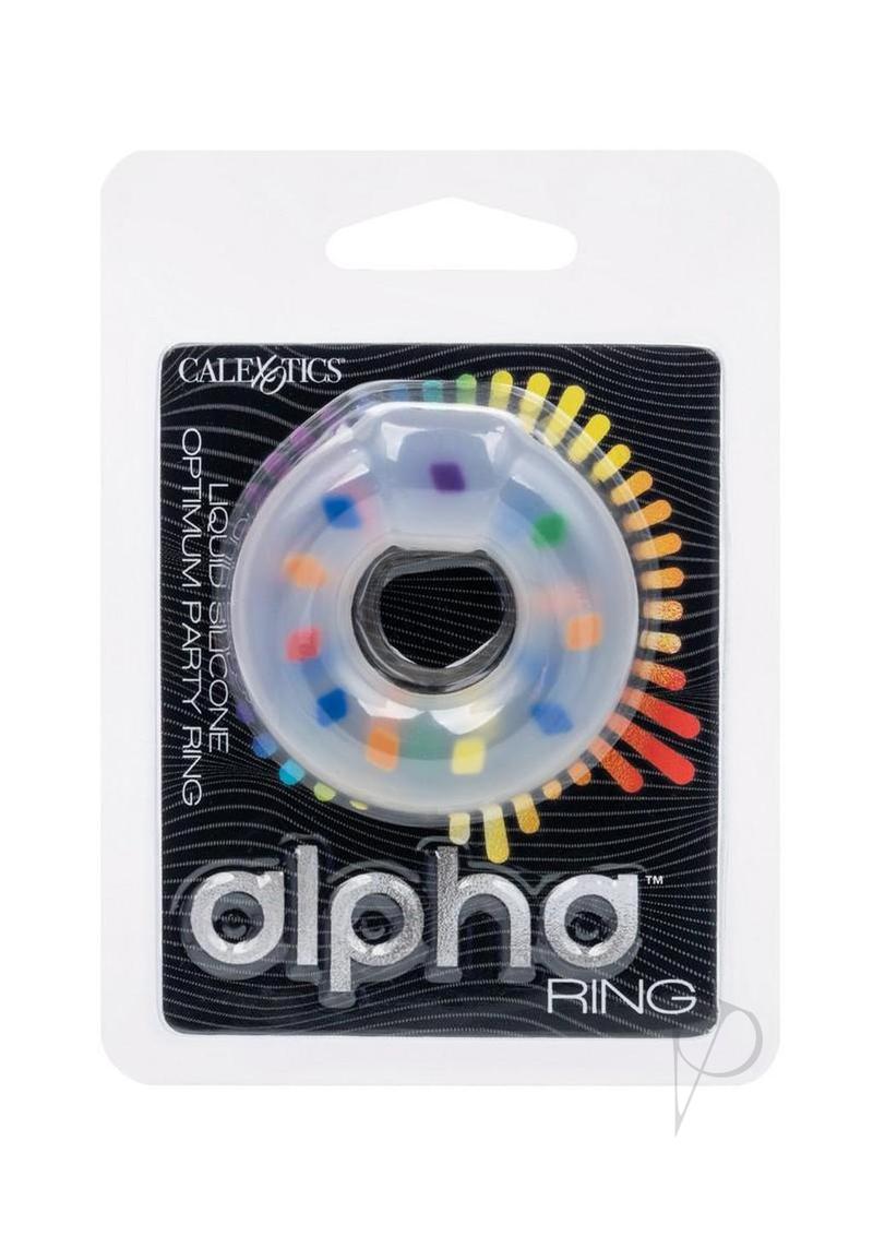 Alpha Liquid Silicone Optimum Party Ring - Multicolor