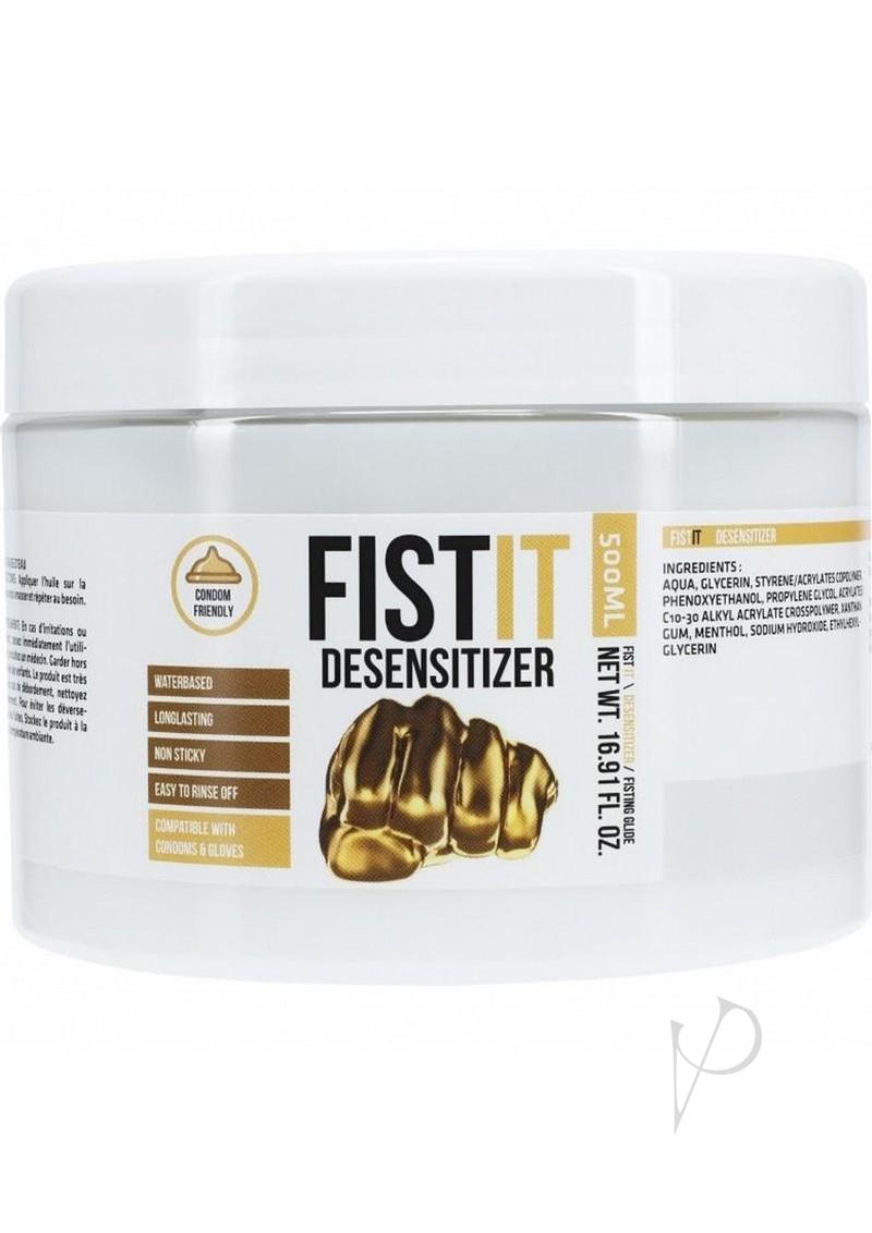 Fist It Numbing Water Based Lubricant 500ml/16.9oz