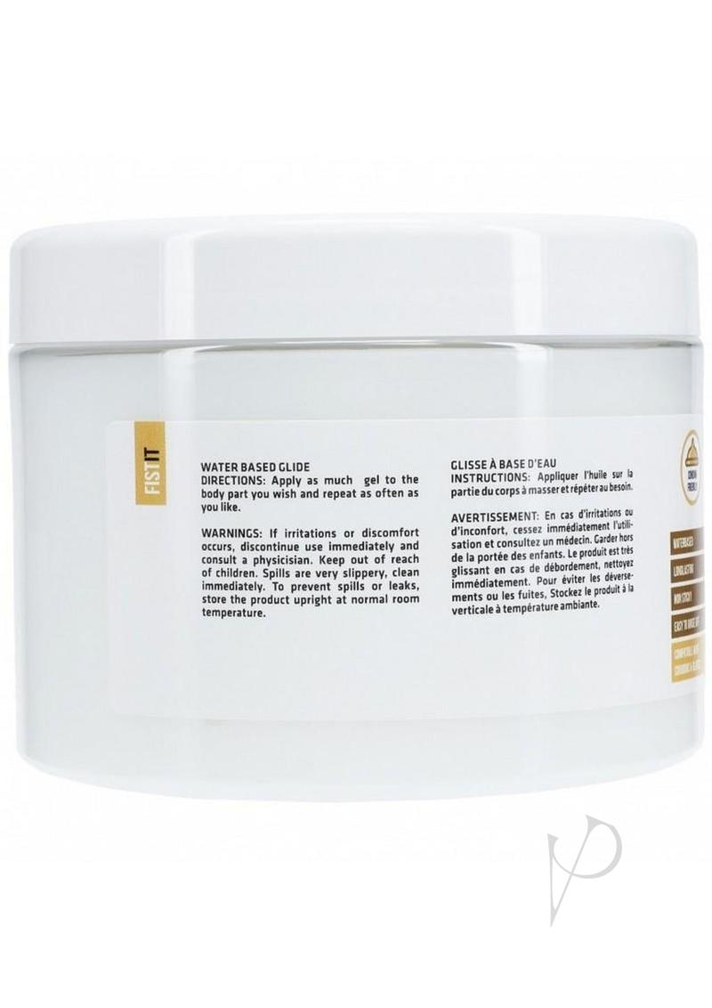 Fist It Numbing Water Based Lubricant 500ml/16.9oz