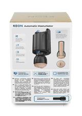 Kiiroo Keon Combo Set Rechargeable Interactive WiFi Masturbator with Feelstroker - Black