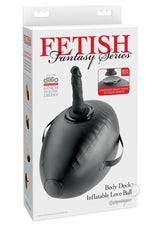 Fetish Fantasy Series Body Dock Inflatable Love Ball - Black
