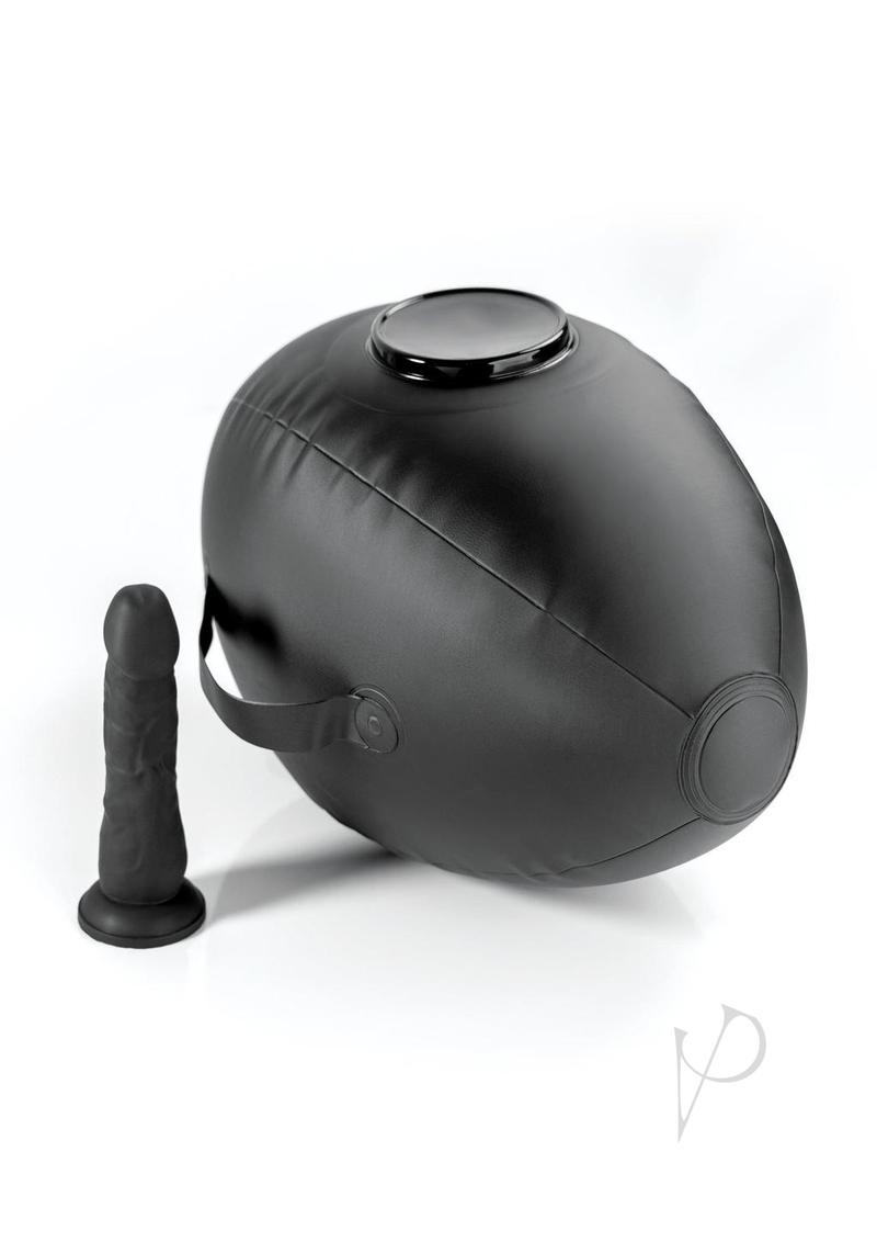 Fetish Fantasy Series Body Dock Inflatable Love Ball - Black