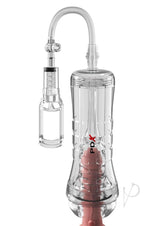 PDX Elite ViewTube Vac XXL Pump See-Thru EZ-Grip Pump Stroker - General Orifice - Clear