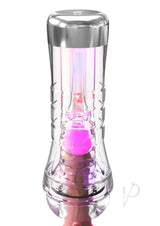 PDX Elite ViewTube XXL See-Thru EZ-Grip LED Stroker - Clear