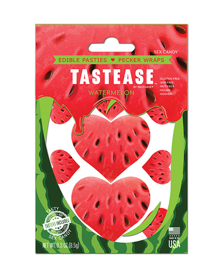 Pastease Tastease Edible Pasties & Pecker Wraps - Watermelon O/S