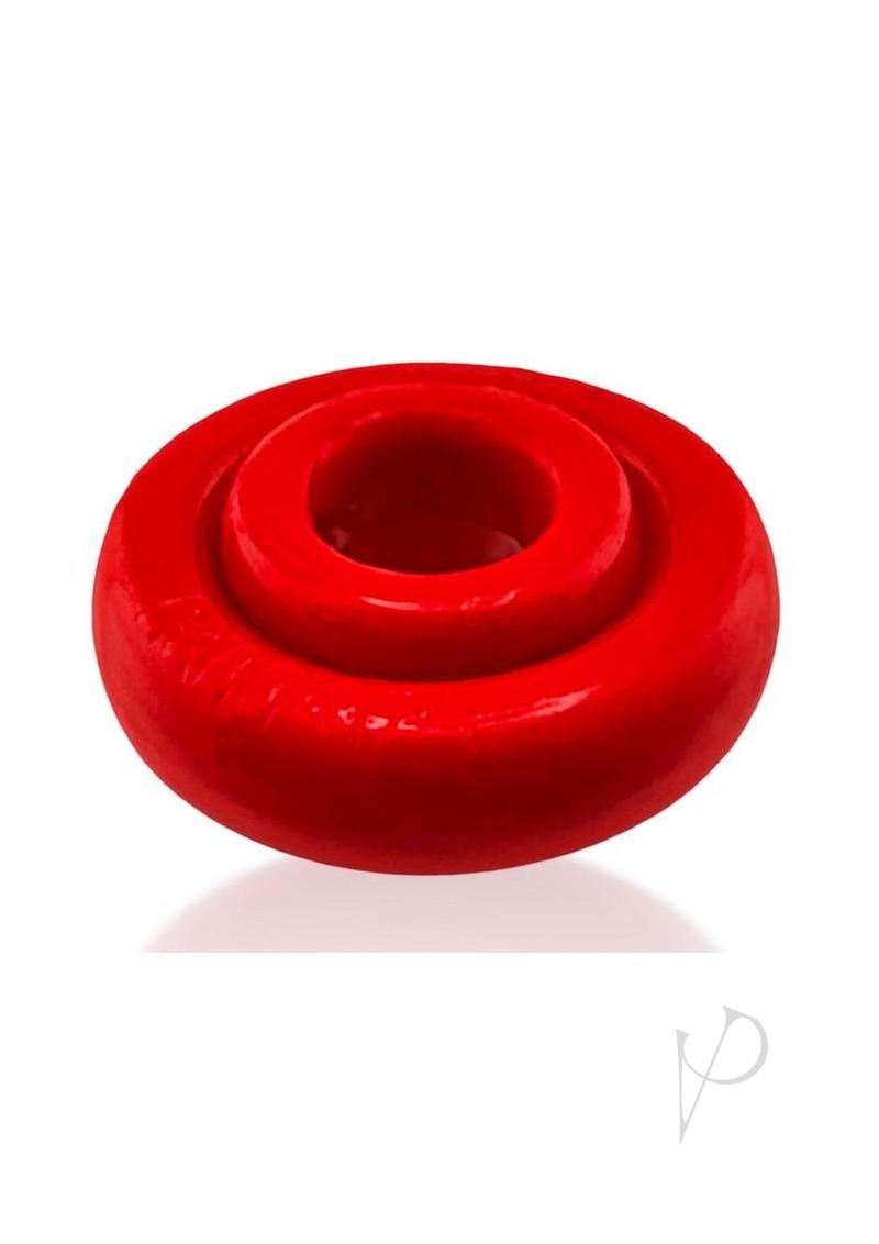 Oxballs Rimz Single Cock Ring - Red