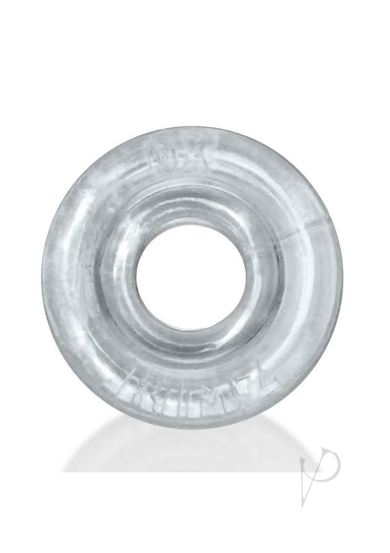 Oxballs Rimz Single Cock Ring - Clear