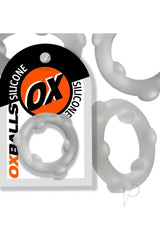 Oxballs Spinner Single Silicone Cock Ring - Vapor
