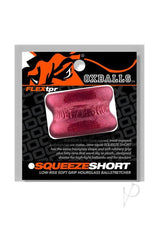 Oxballs Squeeze Short Ballstretcher - Cherry Lips