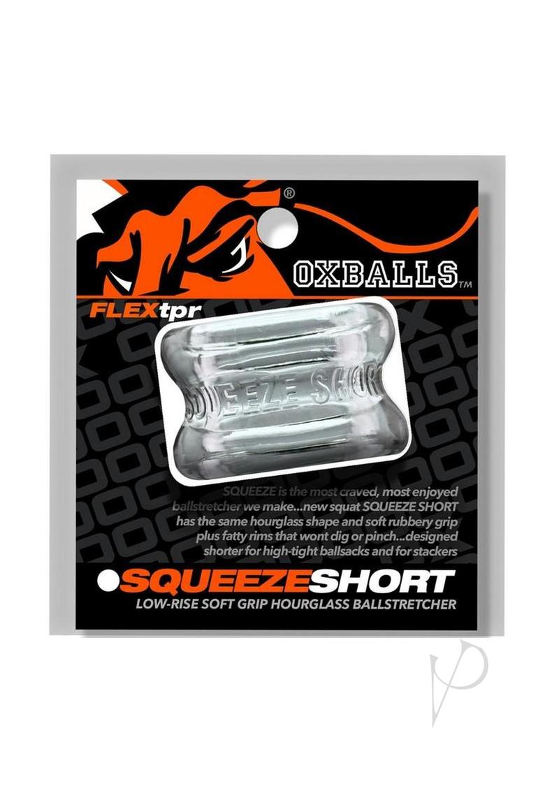 Oxballs Squeeze Short Ballstretcher - Clear