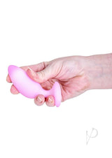 Softies Silicone Anal Plug 4in - Pink