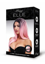 Pleasure Wigs Collection Ella Wig - Black/Pink