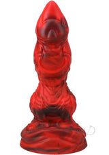 Vac-U-Lock Fantasy Fuckers Red Raider Silicone Dildo - Red