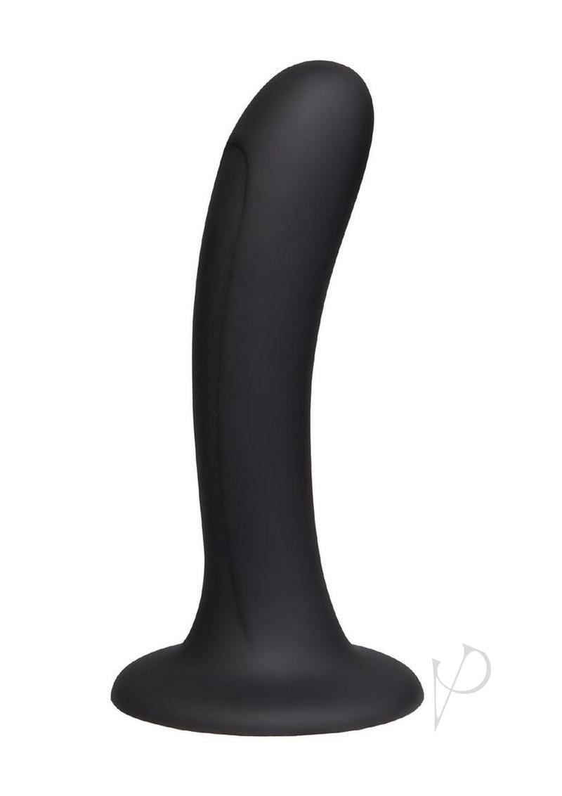 Lux Fetish Strap-on and Dildo 6in Set - Black/Pink