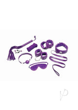 WhipSmart Fuzzy Collection Bondage Kit - Purple