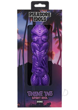 Polynesian Pleasure Idols Silicone Uhane Ino Spirit Idol Dildo - Purple