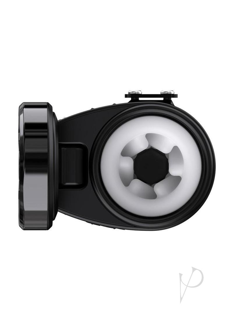 Kaotik Labs The Shotty App Control Rechargeable Stroker - Black/Blue