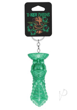 Polynesian Ti-Key Chains Mala Ma`Ona Earth Idol - Green