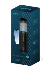 Kaotik Labs The Shockwave App Control Rechargeable Masturbator - Black/Blue