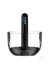 Kaotik Labs The Cocoon App Controlled Rechargeable Masturbator - Black/Blue