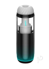 Kaotik Labs The Cocoon App Controlled Rechargeable Masturbator - Black/Blue