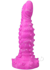 Vac-U-Lock Fantasy Fuckers Tentacle Travel Silicone Dildo - Pink