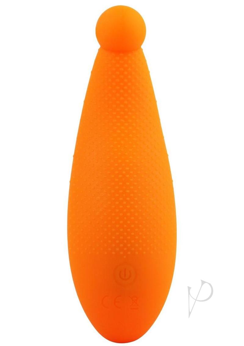 Polynesian Pleasures Into The C Sun Coralee Rechargeable Silicone Vibrator - Orange