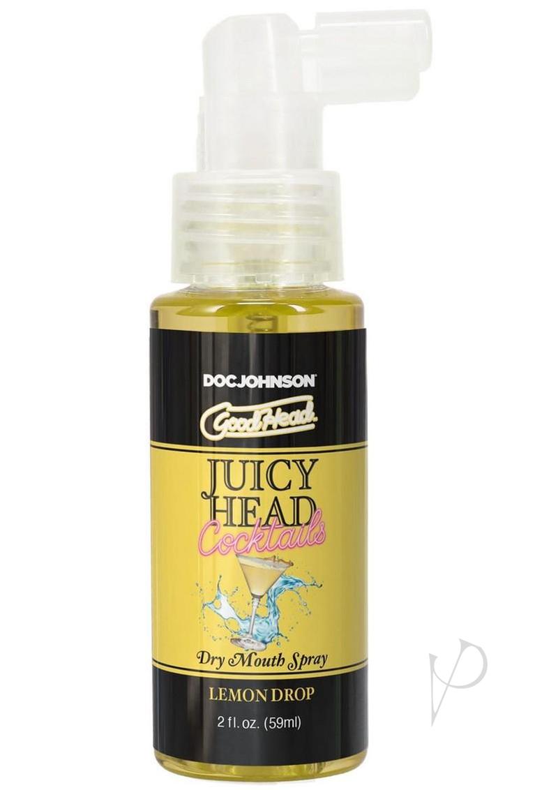 GoodHead Juicy Head Cocktails Dry Mouth Spray Boxed 2oz - Lemon Drop