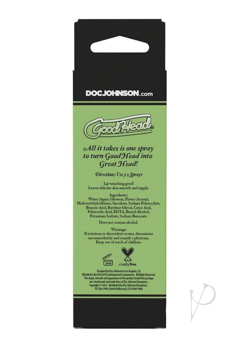 GoodHead Juicy Head Cocktails Dry Mouth Spray Boxed 2oz - Mojito