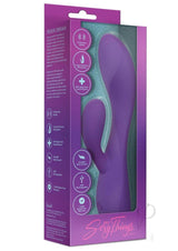 Sexy Things Fever Dream Rechargeable Silicone Rabbit Vibrator - Purple