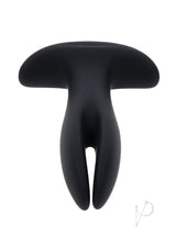 Gender X Spread The Love Rechargeable Silicone Vibrating Anal Plug with Remote Control - Black