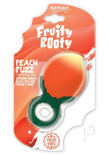 Fruity Booty Peach Fuzz Mini Vibrator - Orange/Green
