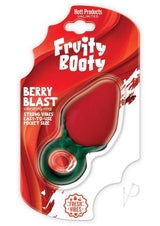 Fruity Booty Berry Buzz Strawberry Mini Vibrator - Red/Green
