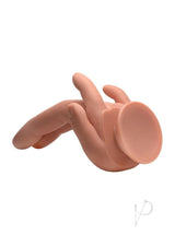 Master Series Mr Fingers Silicone Dildo 7.8iin - Vanilla