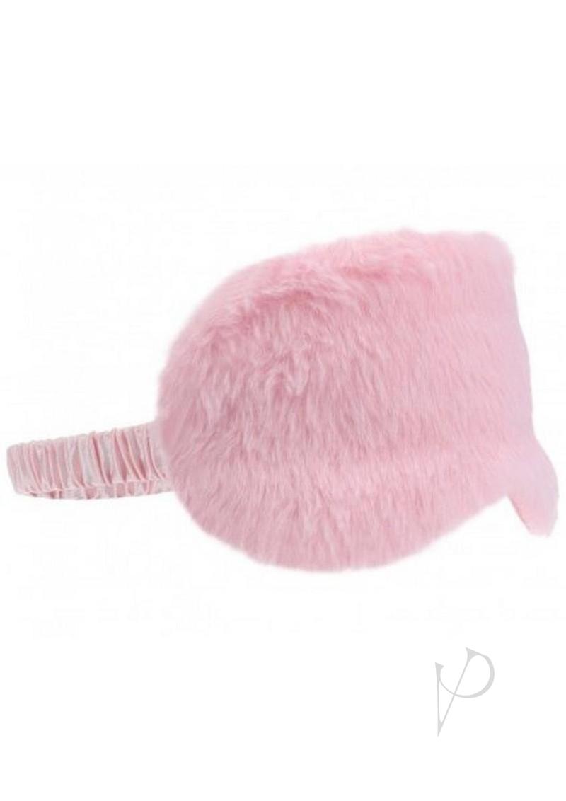 Ouch! Fluffy Mask - Powder Pink