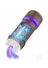 Masturs Misty Steam Mistress Rechargeable Multi Function Masturbator - Brown