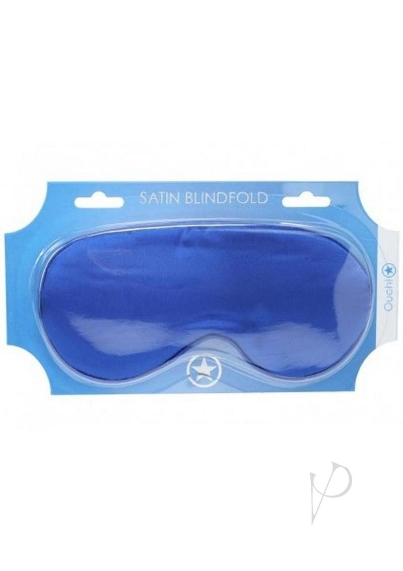 Ouch! Satin Mask - Royal Blue