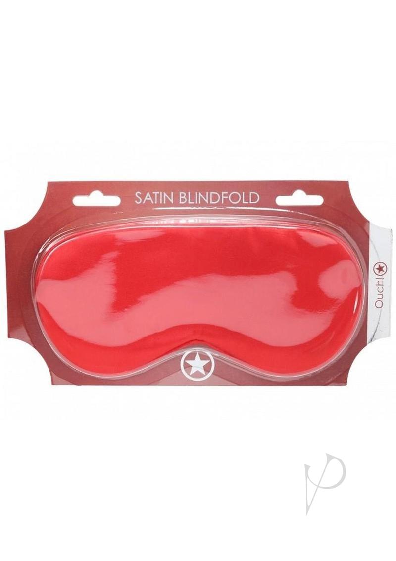 Ouch! Satin Mask - Red