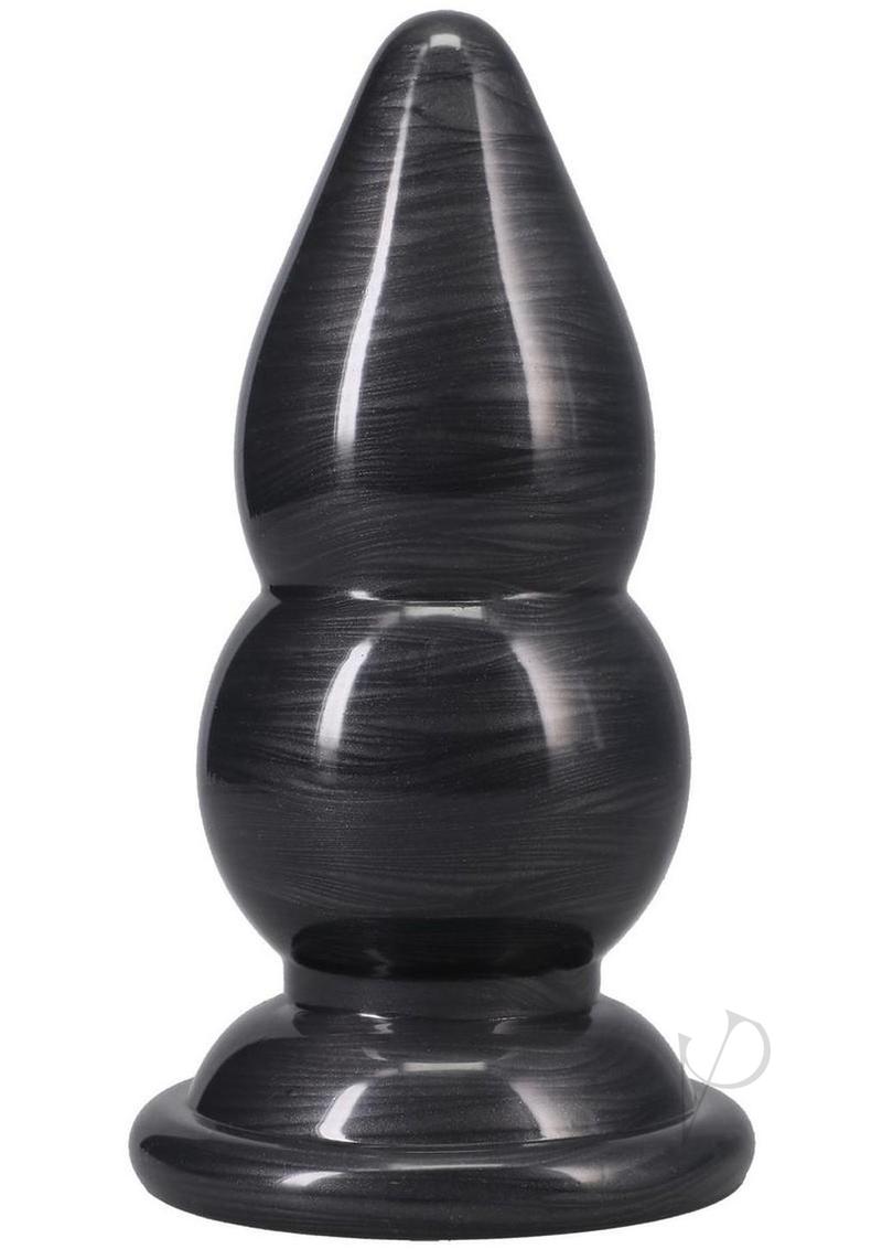 American Bombshell Double Payload Anal Plug - Gun Metal